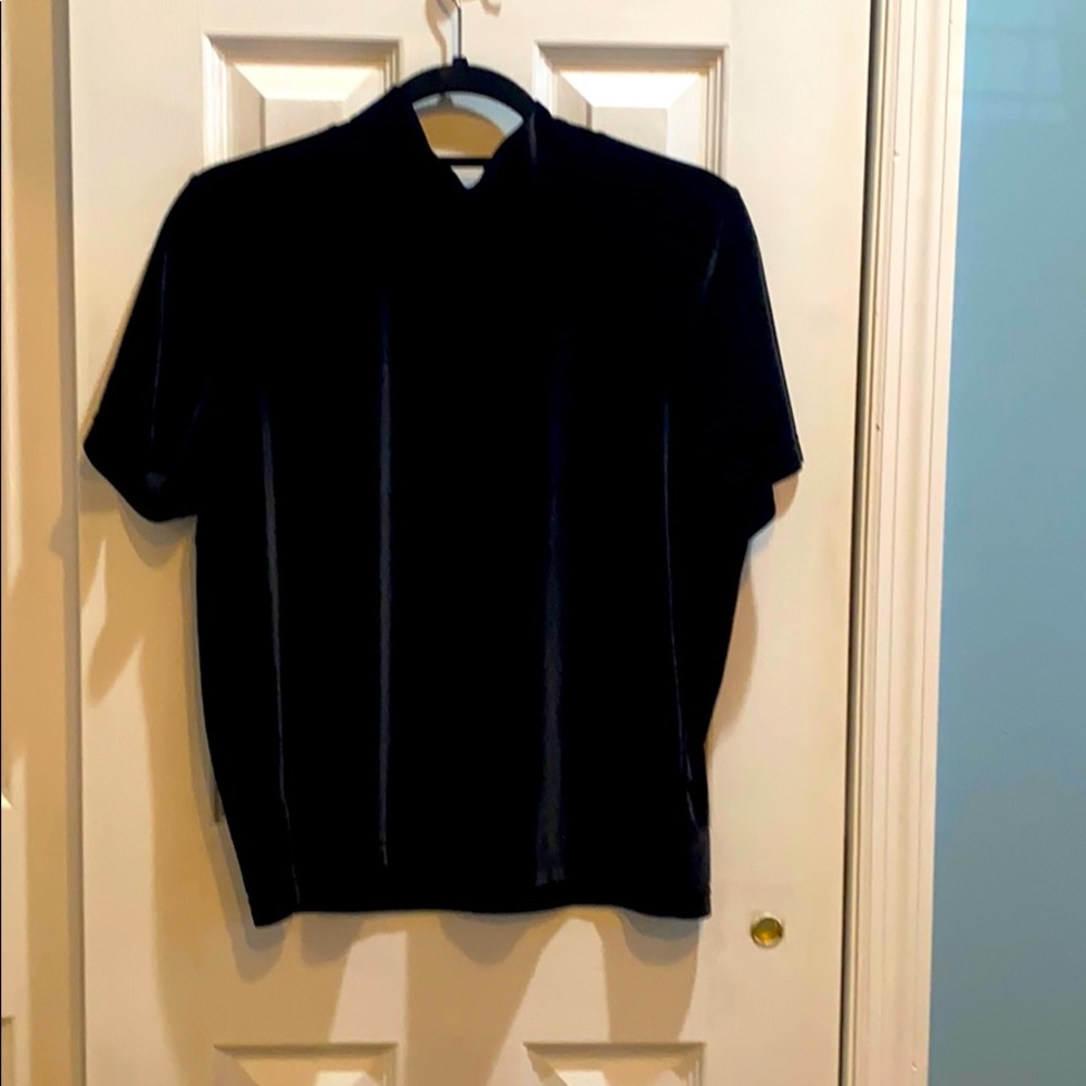 Madewell velvet shirt
